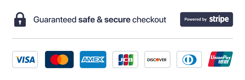 Stripe payment badges